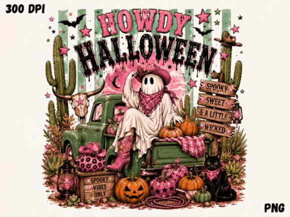 Download Howdy Halloween PNG, Western Ghost Summe - Western Collection