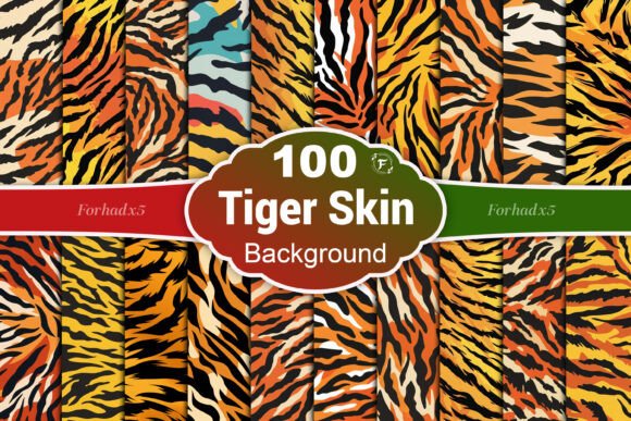 Download Tiger Skin Digital Paper - Premium Resources