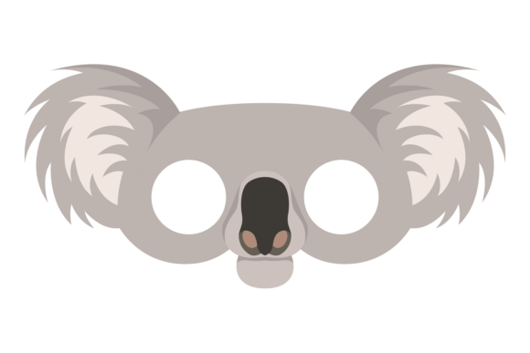 Download Koala Mask for Carnival, Children Party - Premium Resources